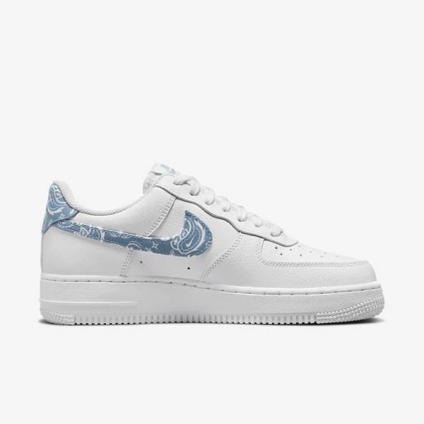 Nike Air Force 1 07 Essential Naisten Tennarit Valkoinen Sininen | NK240QEF