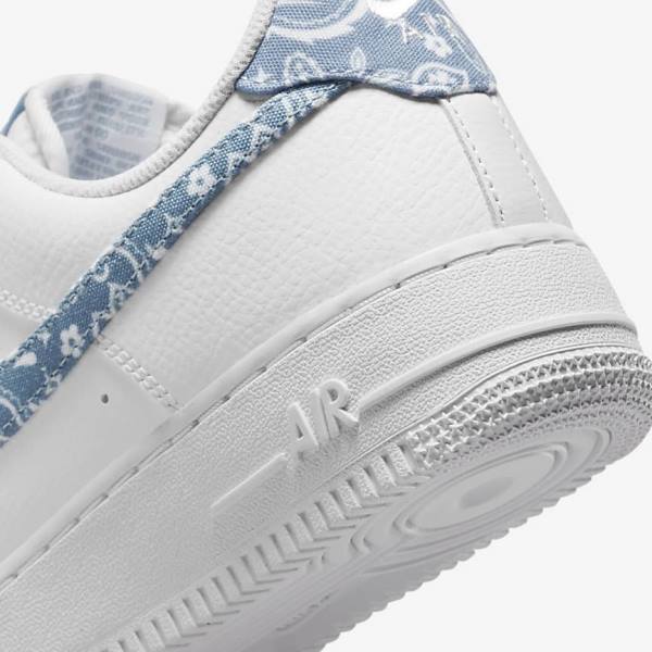 Nike Air Force 1 07 Essential Naisten Tennarit Valkoinen Sininen | NK240QEF