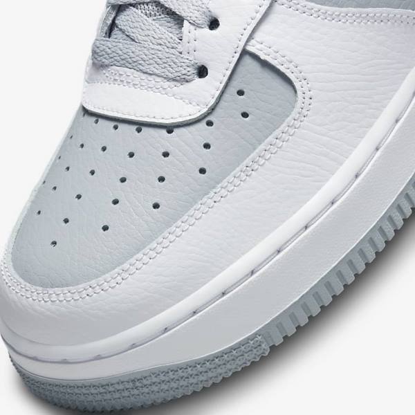 Nike Air Force 1 07 LV8 Miesten Tennarit Valkoinen Harmaat Mustat | NK649QYB