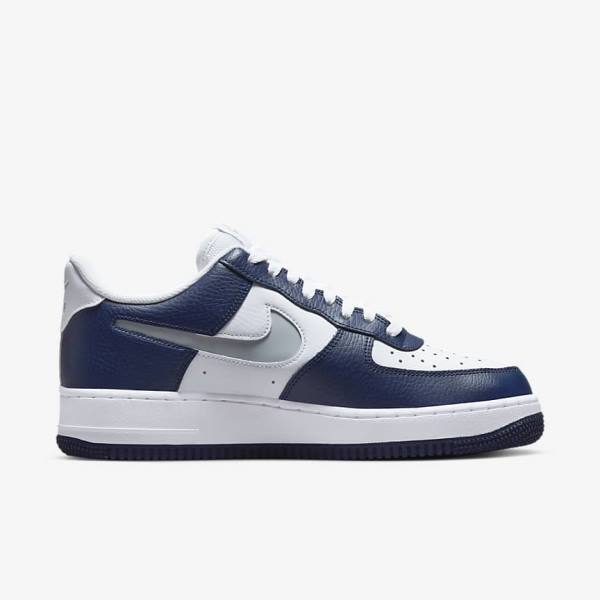 Nike Air Force 1 07 LV8 Miesten Tennarit Laivastonsininen Valkoinen Harmaat | NK746YZV