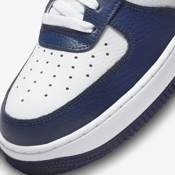 Nike Air Force 1 07 LV8 Miesten Tennarit Laivastonsininen Valkoinen Harmaat | NK746YZV