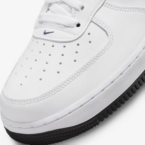 Nike Air Force 1 07 LV8 Miesten Tennarit Valkoinen Mustat Valkoinen Violetit | NK809SQF