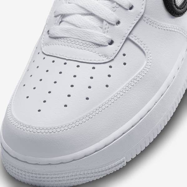 Nike Air Force 1 07 Miesten Tennarit Valkoinen Mustat | NK651KAM