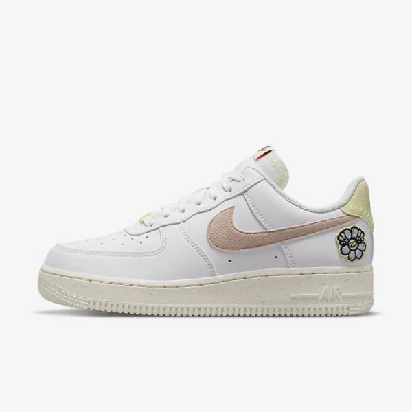 Nike Air Force 1 07 SE Naisten Tennarit Valkoinen Sininen Pinkki | NK841ZRT