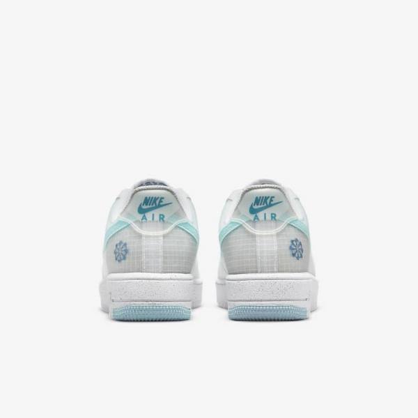 Nike Air Force 1 Crater Older Lasten Tennarit Valkoinen Sininen | NK370NLS