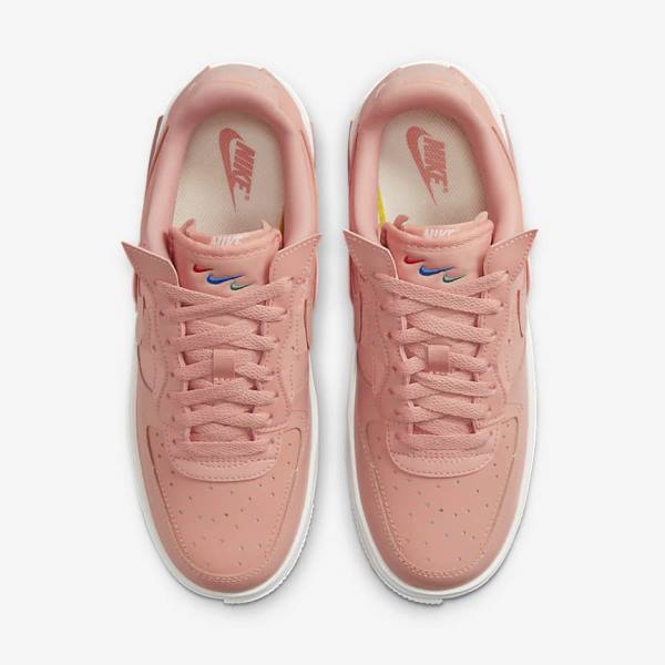 Nike Air Force 1 Fontanka Naisten Tennarit Valkoinen Punainen Pinkki Vaalean | NK302LRE