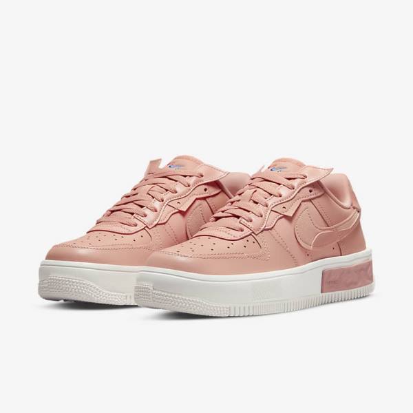 Nike Air Force 1 Fontanka Naisten Tennarit Valkoinen Punainen Pinkki Vaalean | NK302LRE