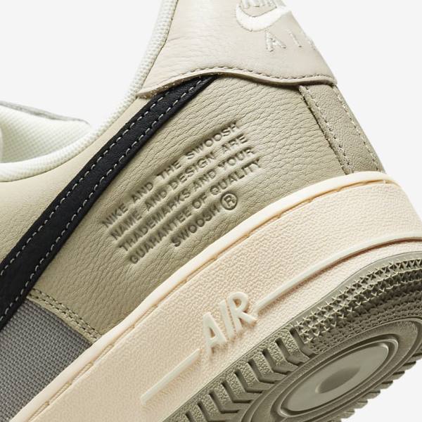 Nike Air Force 1 GTX Miesten Tennarit Khaki Valkoinen Mustat | NK436WMC