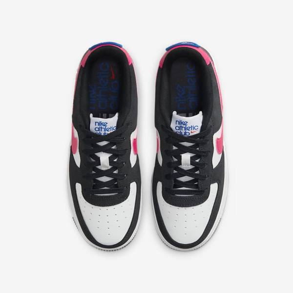 Nike Air Force 1 LV8 Older Lasten Tennarit Valkoinen Pinkki | NK692DTN