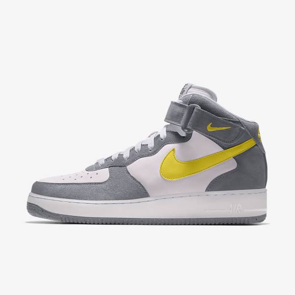 Nike Air Force 1 Mid By You Custom Miesten Tennarit Monivärinen | NK709YDX