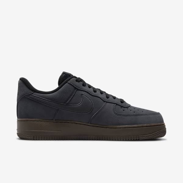 Nike Air Force 1 Miesten Tennarit Valkoinen Tummansuklaa | NK591DQX