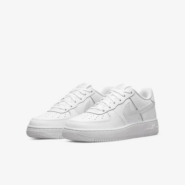 Nike Air Force 1 Older Lasten Tennarit Valkoinen | NK029AKZ