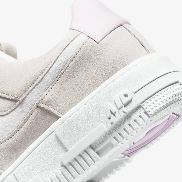 Nike Air Force 1 Pixel Naisten Tennarit Valkoinen Vaaleanbeige Pinkki | NK340FVU