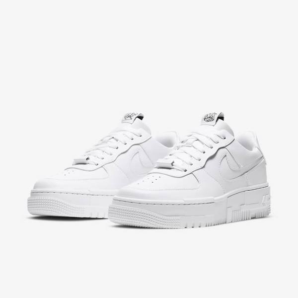 Nike Air Force 1 Pixel Naisten Tennarit Valkoinen Mustat Valkoinen | NK874BFD