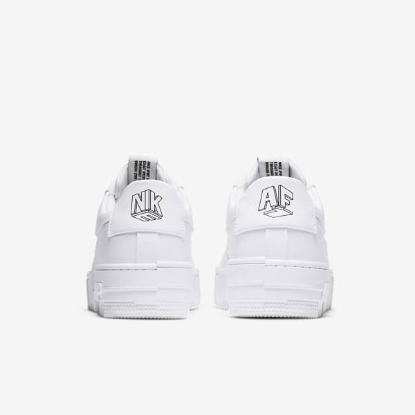 Nike Air Force 1 Pixel Naisten Tennarit Valkoinen Mustat Valkoinen | NK874BFD