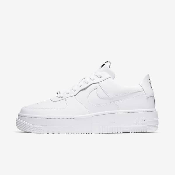 Nike Air Force 1 Pixel Naisten Tennarit Valkoinen Mustat Valkoinen | NK874BFD