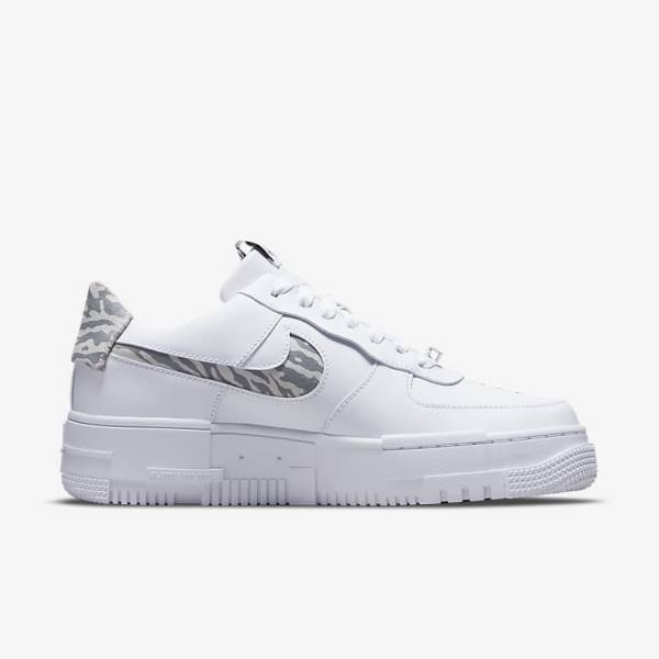 Nike Air Force 1 Pixel SE Naisten Tennarit Valkoinen Harmaat Valkoinen | NK761HTV