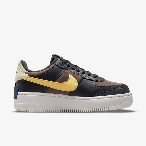 Nike Air Force 1 Shadow Naisten Tennarit Vihreä Valkoinen Kultaiset | NK561BXQ