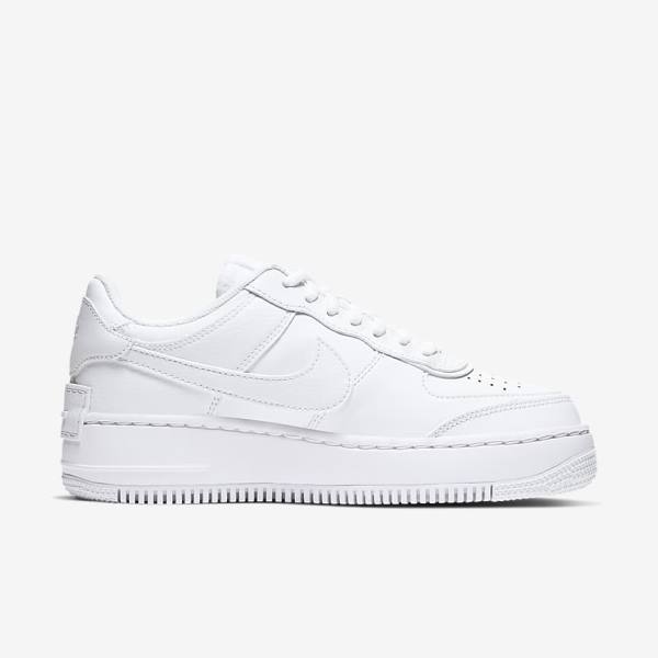 Nike Air Force 1 Shadow Naisten Tennarit Valkoinen | NK605TPW