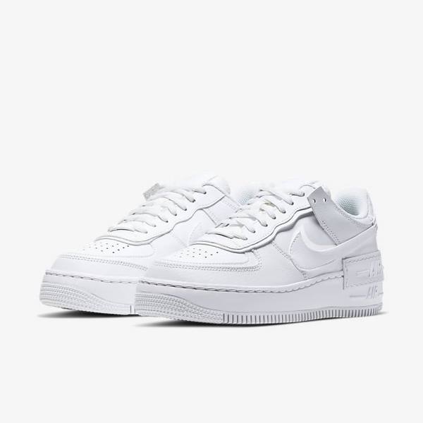 Nike Air Force 1 Shadow Naisten Tennarit Valkoinen | NK605TPW