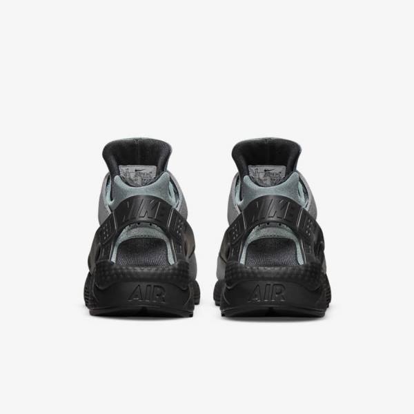 Nike Air Huarache Miesten Tennarit Harmaat Vaaleansininen Mustat Metal Hopea | NK194UVR