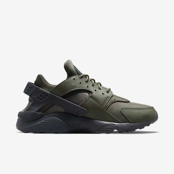 Nike Air Huarache Miesten Tennarit Khaki Mustat Kultaiset Khaki | NK248HJA