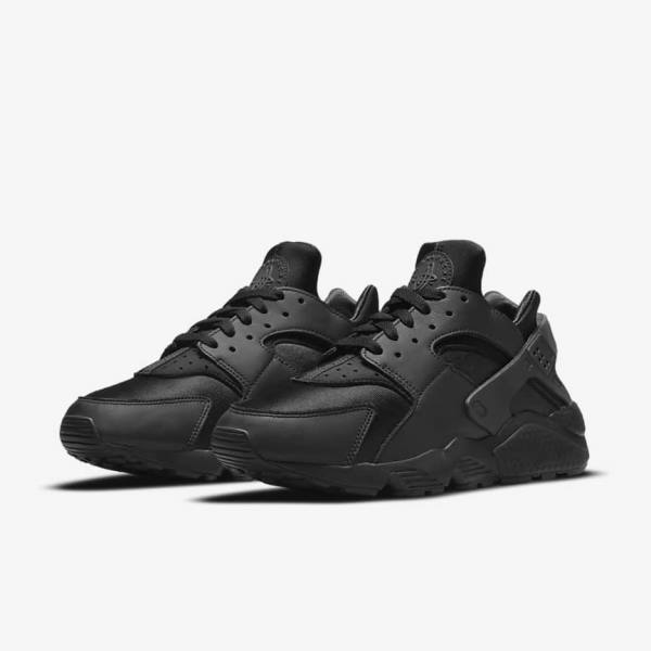 Nike Air Huarache Miesten Tennarit Mustat Tummanharmaat | NK492NUB