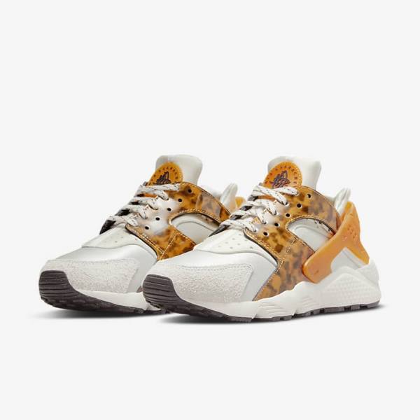 Nike Air Huarache Naisten Tennarit Ruskea Vaaleanbeige Keltainen | NK156LBT