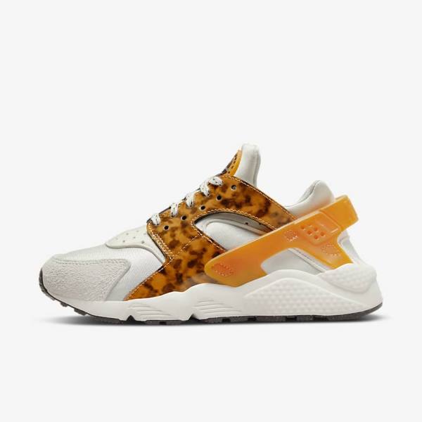 Nike Air Huarache Naisten Tennarit Ruskea Vaaleanbeige Keltainen | NK156LBT