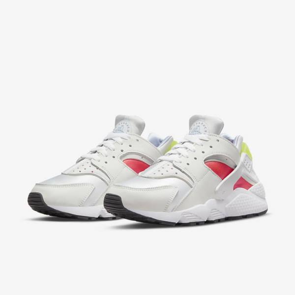 Nike Air Huarache Naisten Tennarit Valkoinen Vaaleanpunainen Mustat | NK056KGB