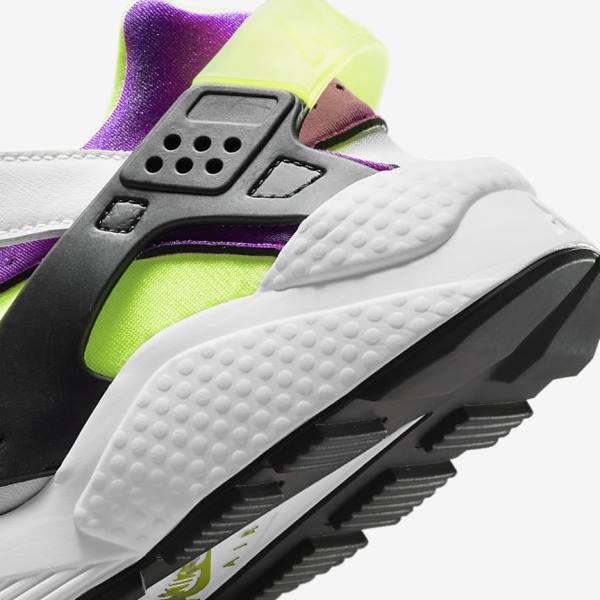 Nike Air Huarache Naisten Tennarit Valkoinen Mustat Keltainen | NK926CTR