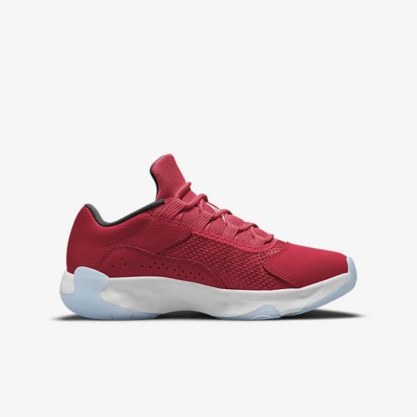 Nike Air Jordan 11 CMFT Low Older Lasten Tennarit Punainen Mustat Valkoinen | NK805BAE