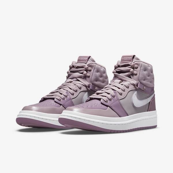 Nike Air Jordan 1 Acclimate Naisten Jordan Kengät Violetit Harmaat Valkoinen | NK362GKP