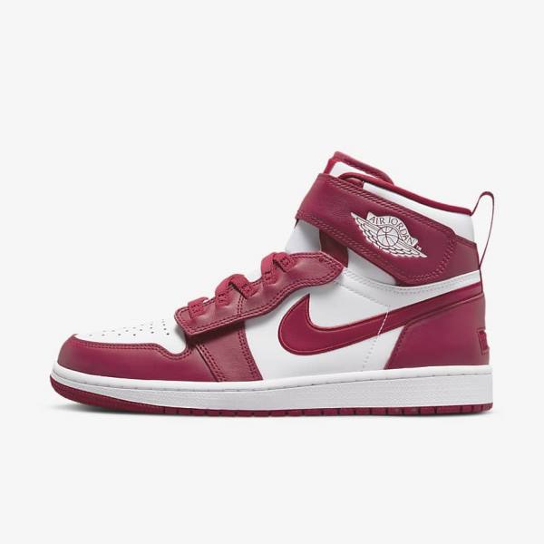 Nike Air Jordan 1 Hi FlyEase Miesten Tennarit Punainen Valkoinen | NK683HTO