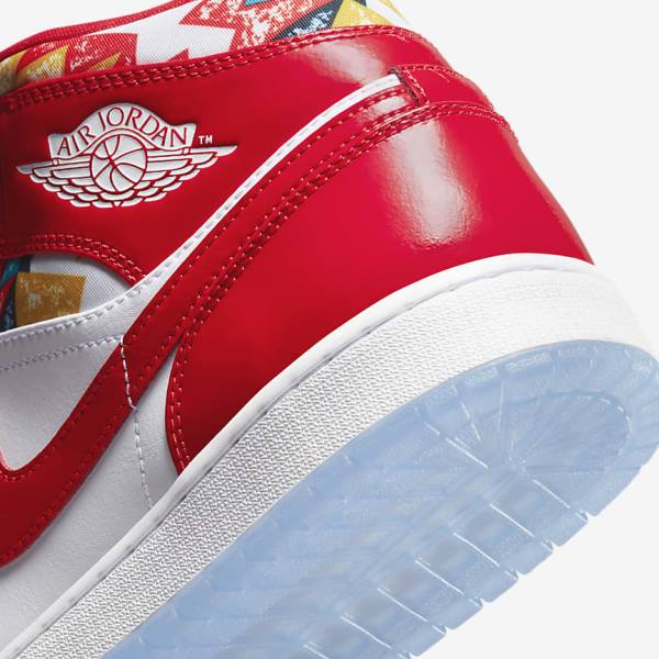 Nike Air Jordan 1 Mid SE Miesten Tennarit Punainen Laivastonsininen Valkoinen | NK147QIX