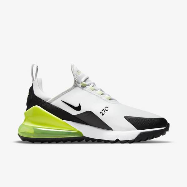 Nike Air Max 270 G Miesten Golfkengät Valkoinen Mustat | NK628LXI