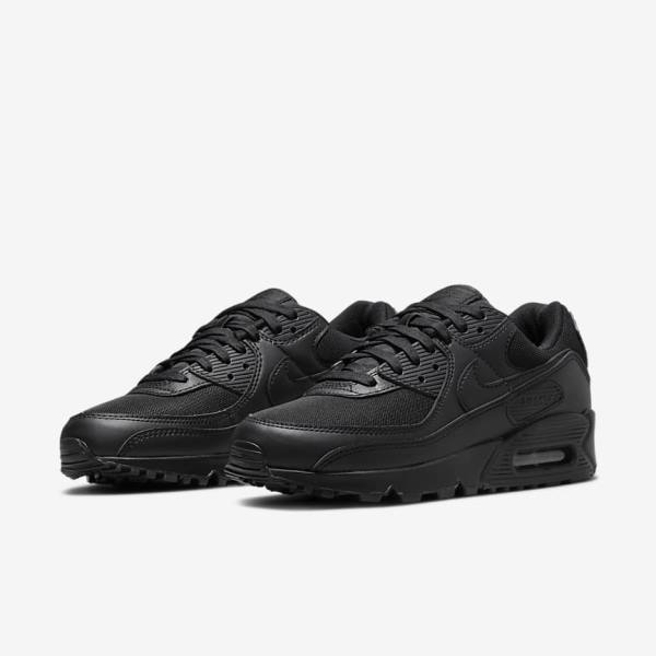 Nike Air Max 90 Naisten Tennarit Mustat | NK734ESK