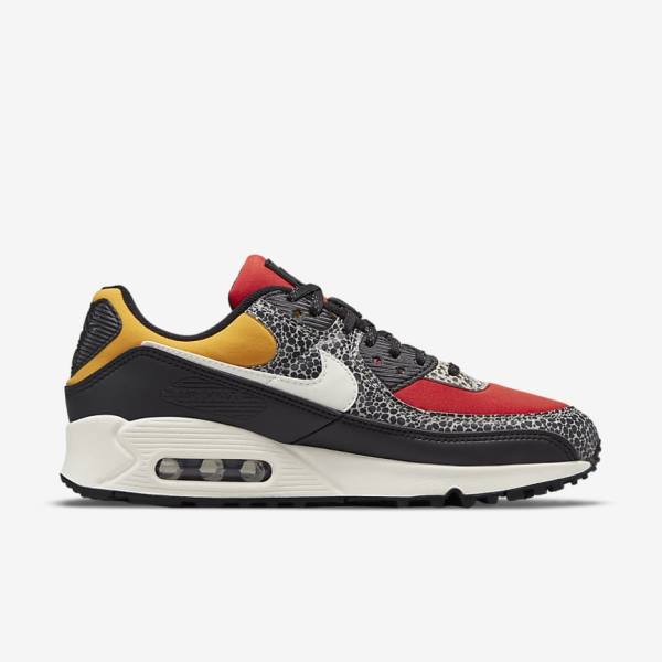 Nike Air Max 90 SE Naisten Tennarit Mustat Punainen | NK849WEV