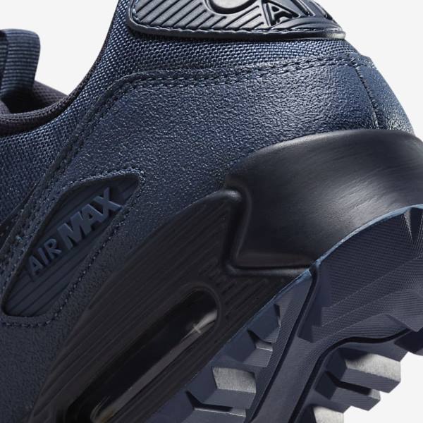 Nike Air Max 90 Surplus Miesten Tennarit Laivastonsininen Obsidian | NK281SZL