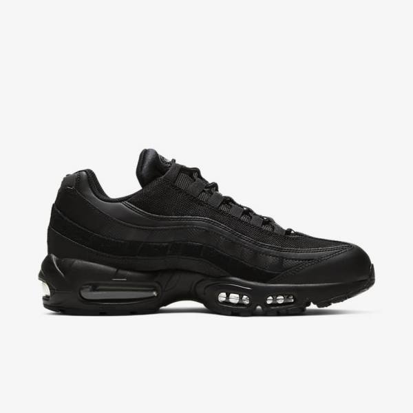 Nike Air Max 95 Essential Miesten Tennarit Mustat Tummanharmaat | NK704UIR