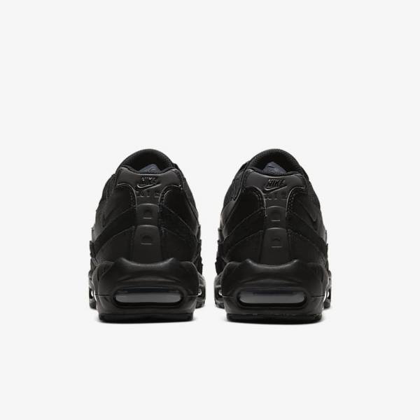 Nike Air Max 95 Essential Miesten Tennarit Mustat Tummanharmaat | NK704UIR