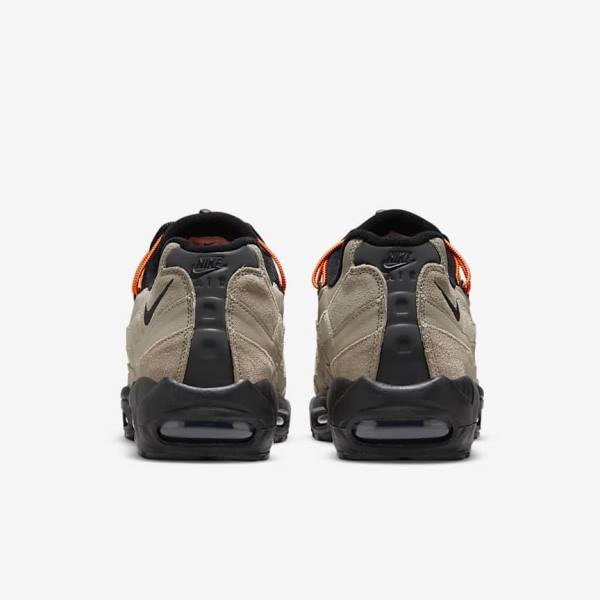 Nike Air Max 95 Miesten Tennarit Khaki Oranssi Mustat | NK065NWH