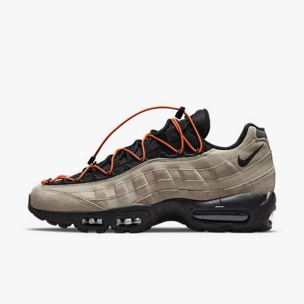 Nike Air Max 95 Miesten Tennarit Khaki Oranssi Mustat | NK065NWH