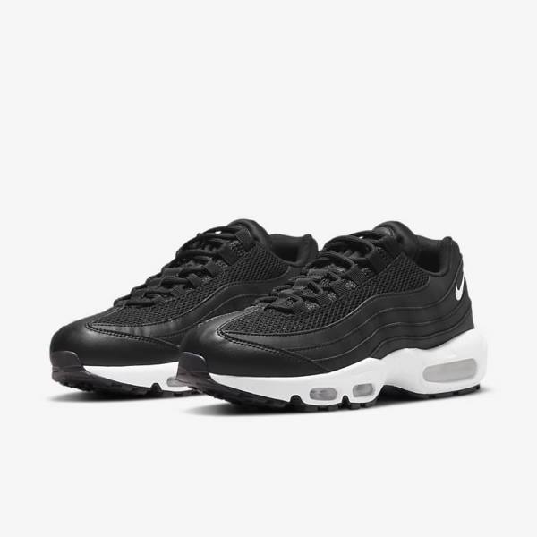 Nike Air Max 95 Naisten Tennarit Mustat Valkoinen | NK450BOU