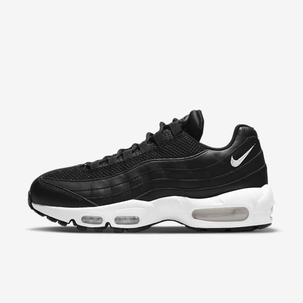 Nike Air Max 95 Naisten Tennarit Mustat Valkoinen | NK450BOU