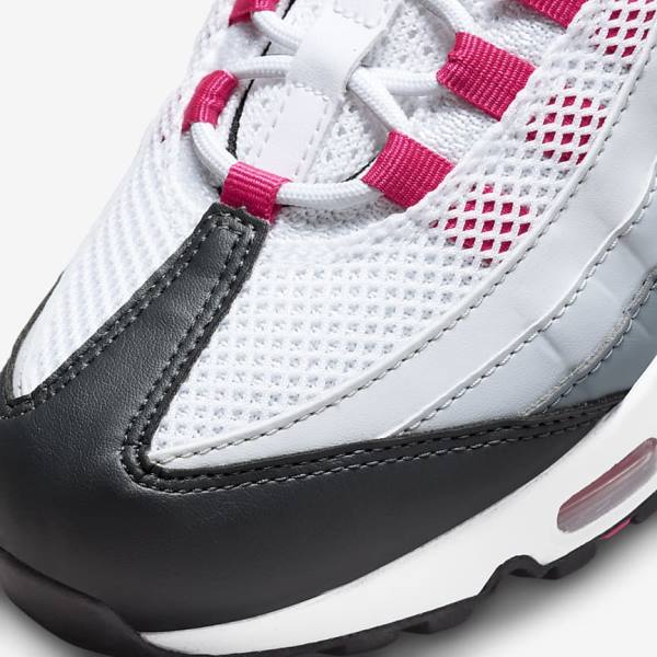 Nike Air Max 95 Naisten Tennarit Tummanharmaat Harmaat Valkoinen | NK516XIW