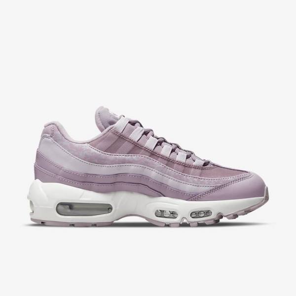 Nike Air Max 95 Naisten Tennarit Violetit Valkoinen Metal Hopea | NK278YLM