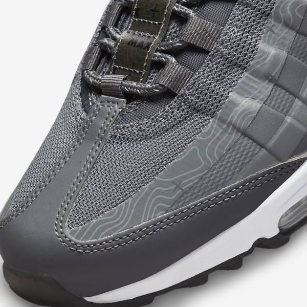 Nike Air Max 95 UL Miesten Tennarit Harmaat Valkoinen Mustat | NK964MRQ