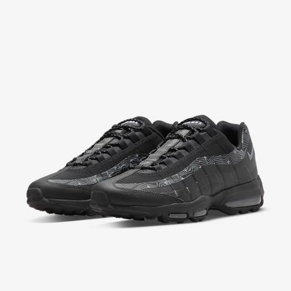 Nike Air Max 95 UL Miesten Tennarit Mustat Harmaat Valkoinen Harmaat | NK970ZIU