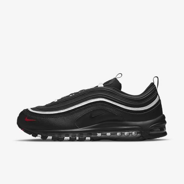 Nike Air Max 97 Miesten Tennarit Mustat Punainen Valkoinen | NK351TKV